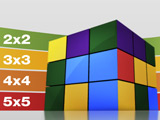 Rubik's Cube: Different Sizes