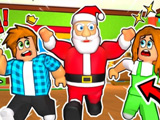 Obby: Escape from Santa!