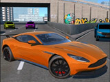 Checkers in City on Aston Martin Checkers in City on Aston Martin