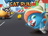 Blue Mushroom Cat Run