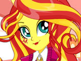 Equestria Girls: Sunset Shimmer School Spirit Style Equestria Girls: Sunset Shimmer School Spirit Style