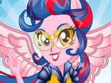 Equestria Girls: Indigo Zap Motocross Style Equestria Girls: Indigo Zap Motocross Style